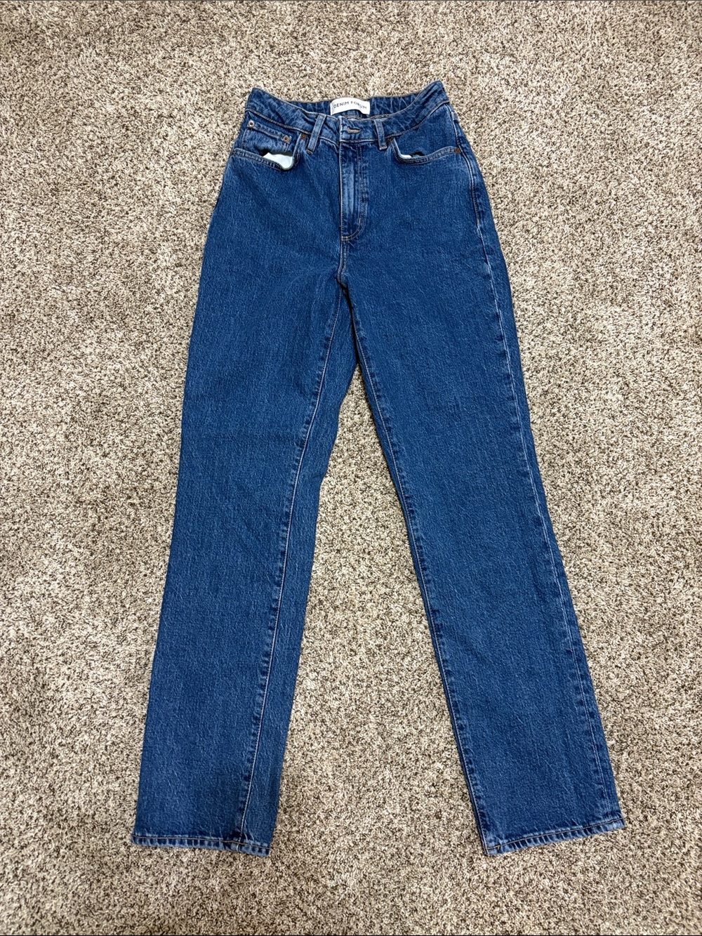 Denim Forum High-Rise Jeans